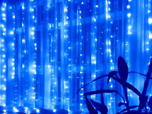 Гірлянда штора 3х3м 360 LED Синій