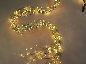 Гірлянда світлодіодна від мережі Хвіст Y25-29 19578 2 м 200 LED теплий жовтий