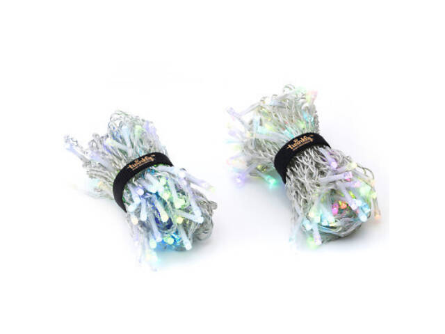 Гірлянда Twinkly Smart LED Curtain, Wall RGBW 210, BT + WiFi, Gen II, IP44 ка (TWW210SPP-TEU) - Фото 6