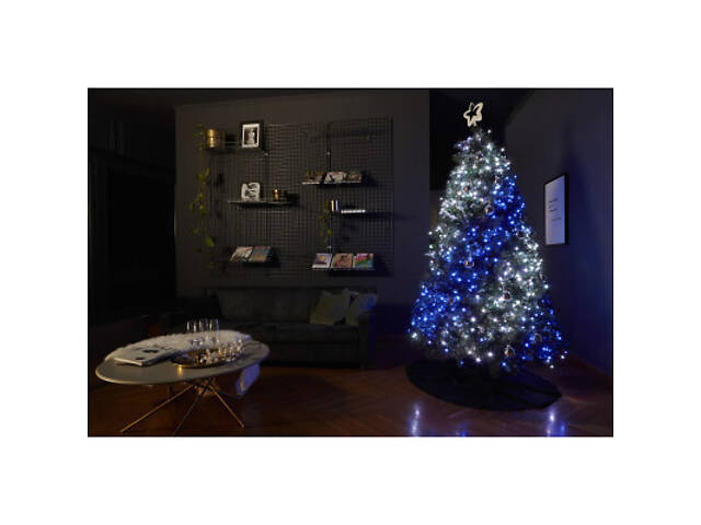 Гірлянда Twinkly Smart LED Strings RGB 250, BT + WiFi, Gen II, IP44 кабель че (TWS250STP-BEU) - Фото 3