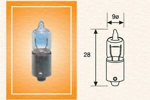 H6W 12 Лампа розжарювання (12V H6W)