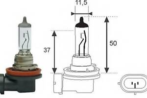 H8 12 Лампа розжарювання (H8 12V 35W)