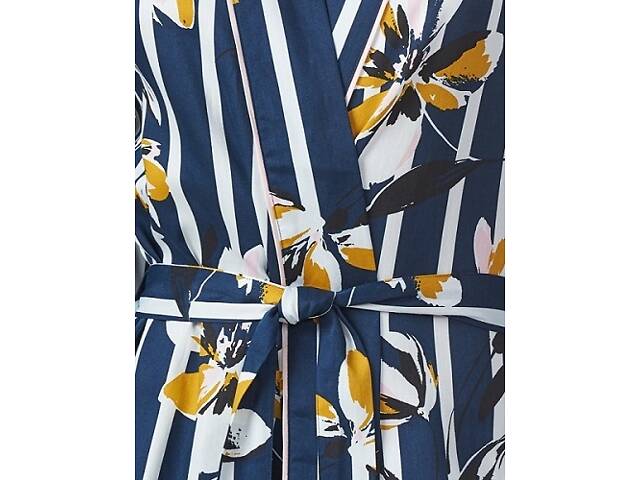 Халат женский Fable & Eve Knightsbridge 1382 16/XL Floral Stripe (5051877310735) - Фото 4