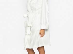 Халат женский Pretty You London Cloud-Cream M-L Молочный (5060526418647)