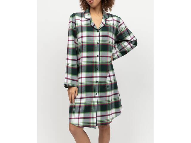 Халат женский Cyberjammies Forrest 0511 18/2XL Зелено-белый (5051877529304) - Фото 1