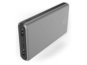 HAMA Портативное зарядное устройство Power Bank ALU15HD 15000 mAh Silver