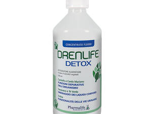 Харчова добавка для виведення токсинів та відновлення обміну речовин Drenlife Детокс, 500 мл Лівеста