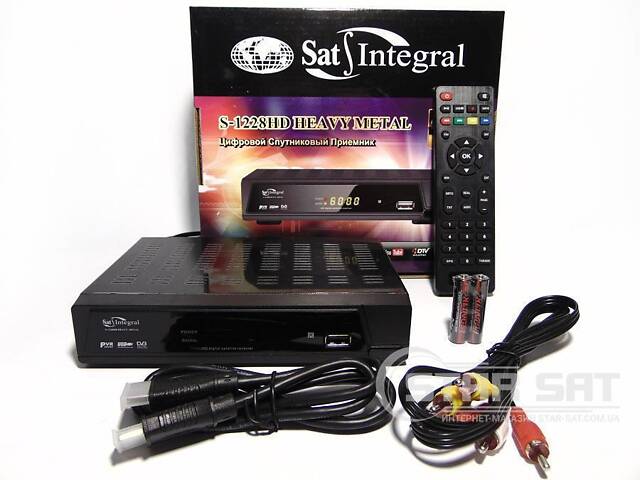 HD ресивер Sat-Integral S-1228 HD HEAVY METAL - Фото 4