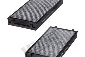 HENGST FILTER E2944LC-2 Салонный фильтр BMW X5 (E70/F15)/X6 (E71/E72) 2.0-4.8 07- (угольный) (2шт)
