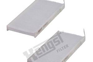 HENGST FILTER E2982LI-2 Фільтр салону Renault Kangoo 08-/Master 10- (к-кт 2шт)