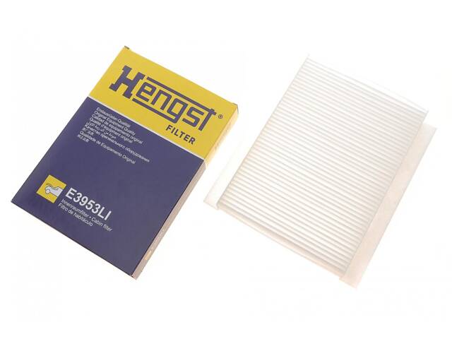 HENGST FILTER E3953LI Салонный фильтр Fiat 500L 12-/500X/Jeep Renegade 14-/Compass 17-/Alfa Romeo Tonale 22- - Фото 2