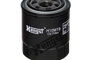 HENGST FILTER H10W19 Фильтр масляный Hyundai H-1 97-/H350 15-/Kia Carnival 2.5-2.9 CRDI 01-