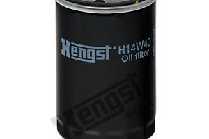 HENGST FILTER H14W40 Фильтр масляный MB 190 (W201) 2.0E/2.3E/2.6E/S-class (W126) 2.5/3.0 84-93/E-class (W124) 3.0 93-95