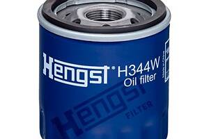 HENGST FILTER H344W Фильтр масляный Opel Astra K 1.0/1.4 15-/Insignia B 1.5/2.0 16V 17-