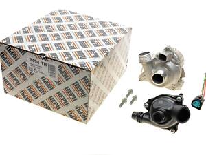 HEPU P494-TH Помпа води BMW 3 (E90)/5 (F10)/X5 (E70)/X6 (E71/E72) 06-16 N55 B30/N54 B30 (+термостат)