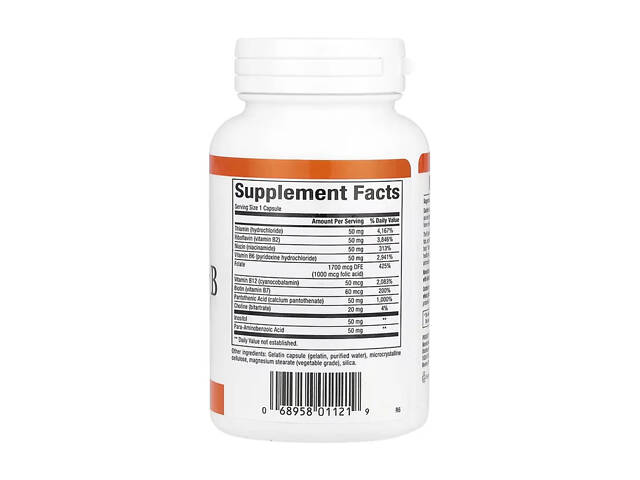 Hi Potency B Complex 50mg - 90 caps - Фото 2