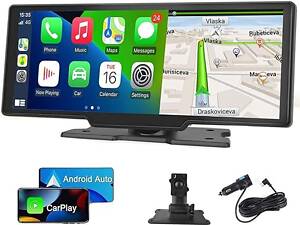 Hikity стереосистема Apple Carplay Android Auto, 10,26 HD, Hands-Free