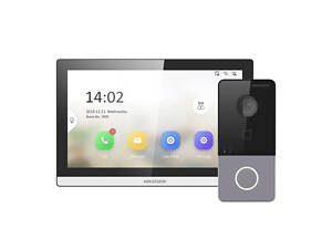 Hikvision WI-FI DS-KV6113-WPE1(C)+ DS-KH6350-WТE1 'Стандарт' Комплект відеодомофона