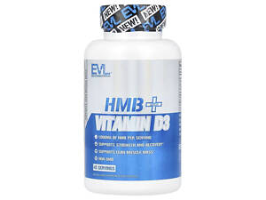 HMB и витамин D3 Evlution Nutrition HMB + Vitamin D3 90 Veggie Capsules