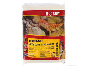 Hobby Субстрат для пустынных рептилий Hobby Terrano Desert Sand white 0,1-0,3мм 5кг