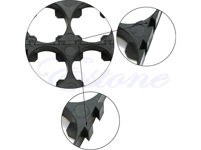 Холдер держатель ячейки батарей 18650 4*6 ANNBATTERY №1619 - Фото 2