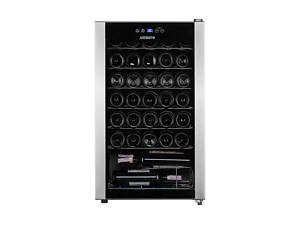 Холодильник для вина ARDESTO WCF-M34, 84.2см, 1 дв., Холод.отд. - 93л, ST, Темп.зон - 1, Черный (WCF-M34)
