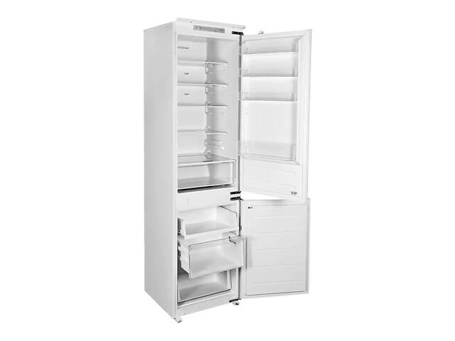 Холодильник GRUNHELM - BRM-N194E54-BI,(no-frost, встроенный, двухкамерный, нижняя морозильная камера, 194см) - Фото 2