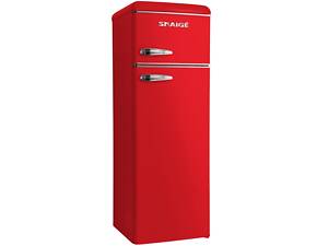 Холодильник Snaige з верхн. морозильною камерою, 172.5x63х56, холод.відділ.-201л, мороз.відділ.-57л, 2дв., A++, ST, retro, червоний (FR27SM-
