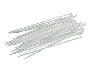 Хомут пластиковий Intertool 2.5 х 150 мм білий (100 шт.) (TC-2515)