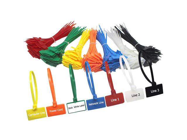 Хомут синий 3x100мм с маркировочной площадкой 19.5x12.5мм (1шт.) нейлон [NCT3х100B] TACTIX - Фото 4