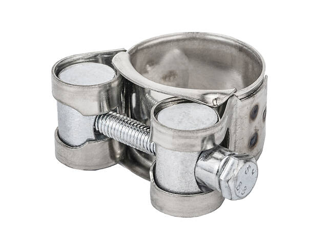 Хомут силовий нержавіючий 18мм Ø23-25мм (КРАТНО 10шт) SIGMA (2508051) - Фото 2