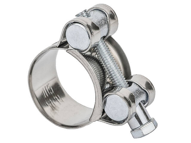Хомут силовий нержавіючий 20мм Ø29-31мм (КРАТНО 10шт) SIGMA (2508091) - Фото 1