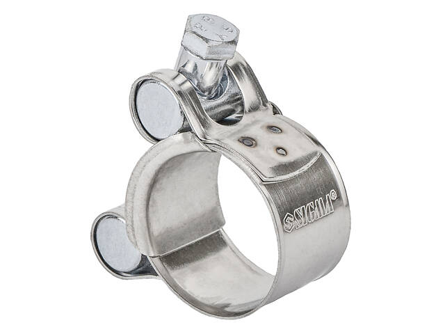 Хомут силовий нержавіючий 20мм Ø29-31мм (КРАТНО 10шт) SIGMA (2508091) - Фото 4