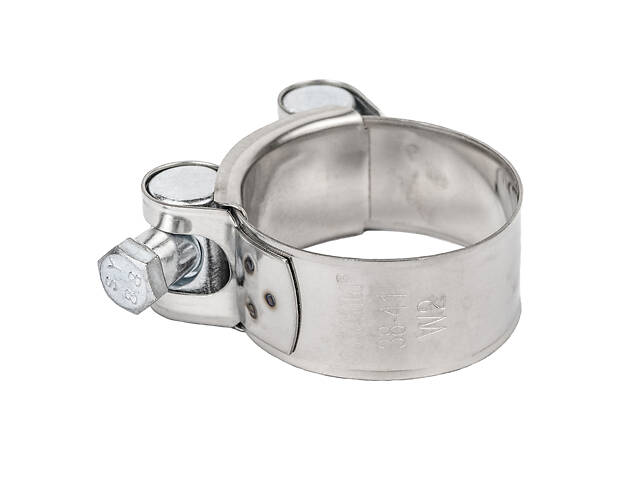 Хомут силовий нержавіючий 20мм Ø38-41мм (КРАТНО 10шт) SIGMA (2508131) - Фото 2