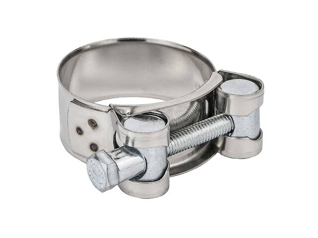 Хомут силовий нержавіючий 20мм Ø38-41мм (КРАТНО 10шт) SIGMA (2508131) - Фото 3