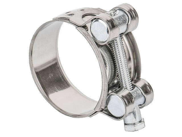 Хомут силовий нержавіючий 22мм Ø44-47мм (КРАТНО 5шт) SIGMA (2508151) - Фото 1