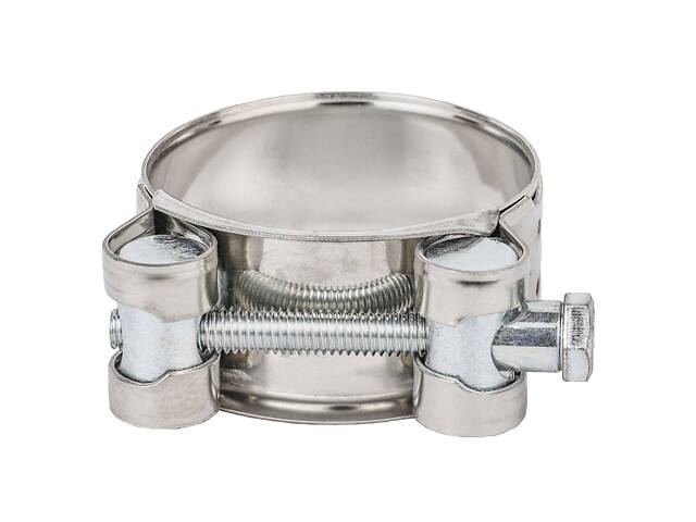 Хомут силовий нержавіючий 22мм Ø44-47мм (КРАТНО 5шт) SIGMA (2508151) - Фото 2