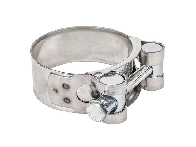 Хомут силовий нержавіючий 22мм Ø48-51мм (КРАТНО 5шт) SIGMA (2508161) - Фото 2