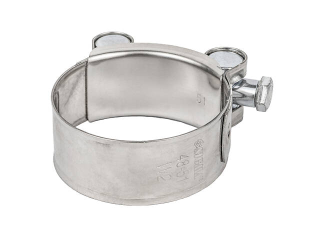 Хомут силовий нержавіючий 22мм Ø48-51мм (КРАТНО 5шт) SIGMA (2508161) - Фото 3