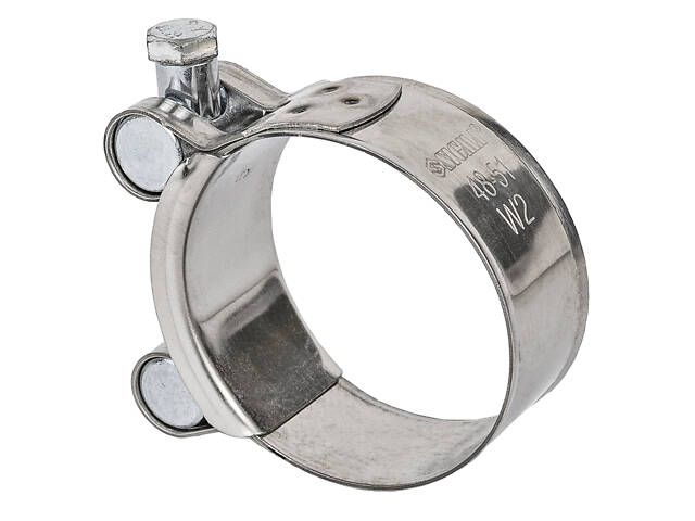 Хомут силовий нержавіючий 22мм Ø48-51мм (КРАТНО 5шт) SIGMA (2508161) - Фото 4