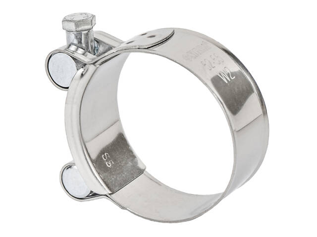Хомут силовий нержавіючий 22мм Ø52-55мм (КРАТНО 5шт) SIGMA (2508171) - Фото 4