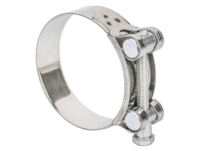 Хомут силовий нержавіючий 24мм Ø74-79мм (КРАТНО 5шт) SIGMA (2508221) - Фото 1