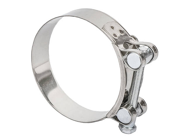Хомут силовий нержавіючий 24мм Ø86-91мм (КРАТНО 5шт) SIGMA (2508251) - Фото 1