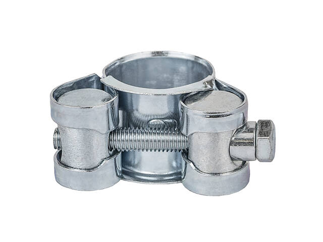 Хомут силовий оцинкований 18мм Ø17-19мм (КРАТНО 10шт) SIGMA (2509011) - Фото 2