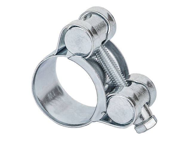 Хомут силовий оцинкований 18мм Ø23-25мм (КРАТНО 10шт) SIGMA (2509051) - Фото 1