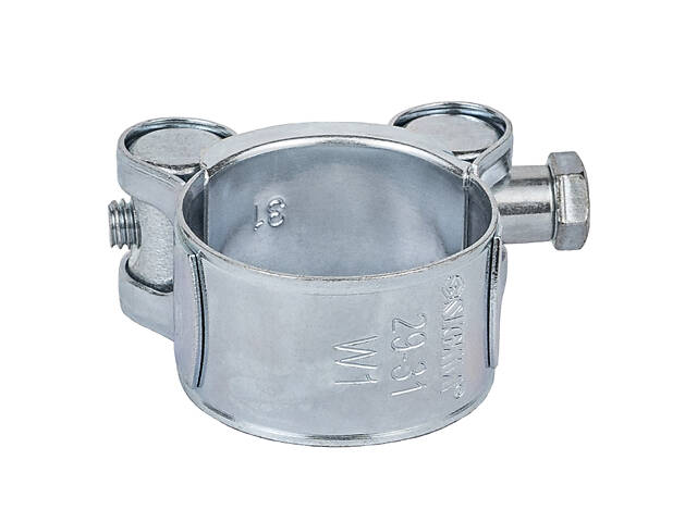 Хомут силовий оцинкований 20мм Ø29-31мм (КРАТНО 10шт) SIGMA (2509091) - Фото 3