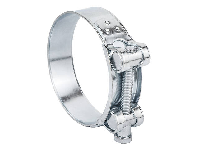 Хомут силовий оцинкований 24мм Ø80-85мм (КРАТНО 5шт) SIGMA (2509241) - Фото 1