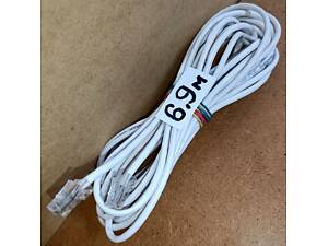 Кабель Ethernet / вита пара / патч-корд. Довжина 6,7м. У робочому стані!
