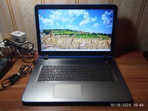 Сенсорний HP Pavilion 17-G150CY 17.3' HD+ LED AMD A4-6210 4x1.80ГГц 8ГБ/500ГБ Веб-Ка Робоча Батарея та 65Вт Б/Ж з США #2