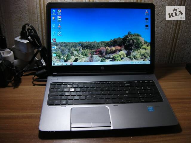 HP ProBook 650 G1 15.6' Матовий LED Core I5-4200М 4x2.5ГГц-3.1ГГц 8ГБ/320ГБ Веб-Ка COM-Порт HP 135Вт Б/Ж з США #1-Уцінка